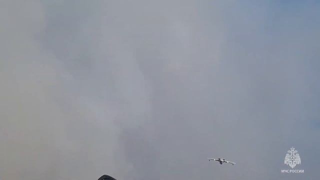 Работа Уфимских пожарных на лесных пожарах в Кургане! МЧС России. смотреть онлайн