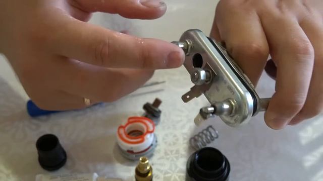 Ремонт китайского термостатического крана или термостата кухонного смесителя смотреть онлайн