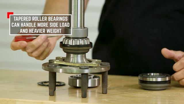 TAPERED BEARING VS. BALL BEARING | EXPLAINED смотреть онлайн