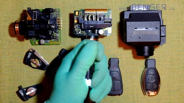 Корпус ключа рыбки Мерседес. Какой хлам продают в Китае! смотреть онлайн