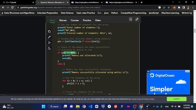 شرح شامل للغة C++ - #47 (Dynamic Allocate) смотреть онлайн