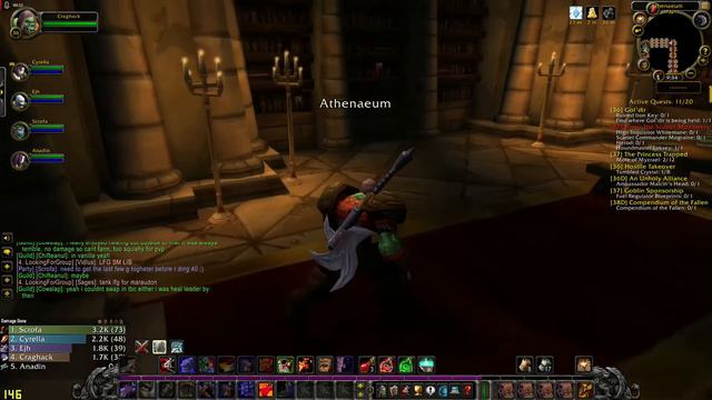 WoW Classic/Warrior leveling Guide----Compendium of the Fallen/Scarlet monastery quest смотреть онлайн