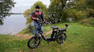 Худший электровелосипед для курьера - White siberia camry 1500