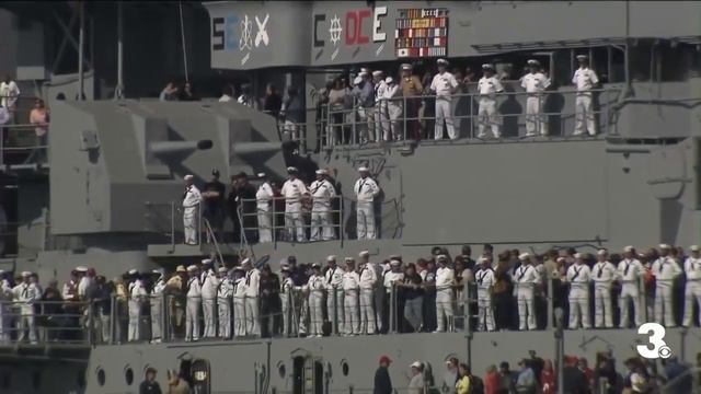 USS Gerald R. Ford deploys смотреть онлайн