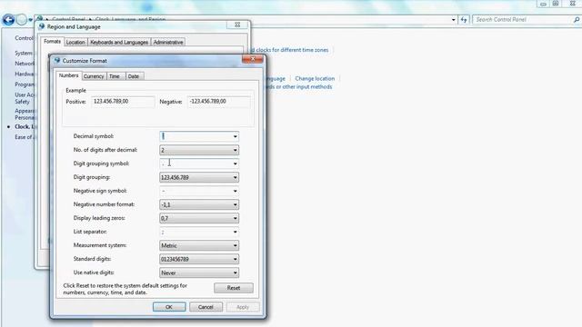 Excel 2007 tutorial |Regional setting pada windows 7 смотреть онлайн