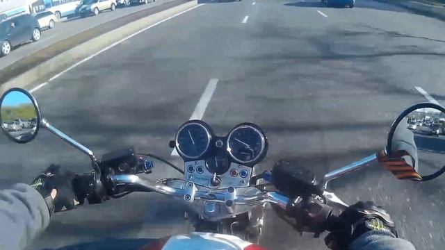 HONDA CB1000SF Покатушки 17.05.2016 смотреть онлайн