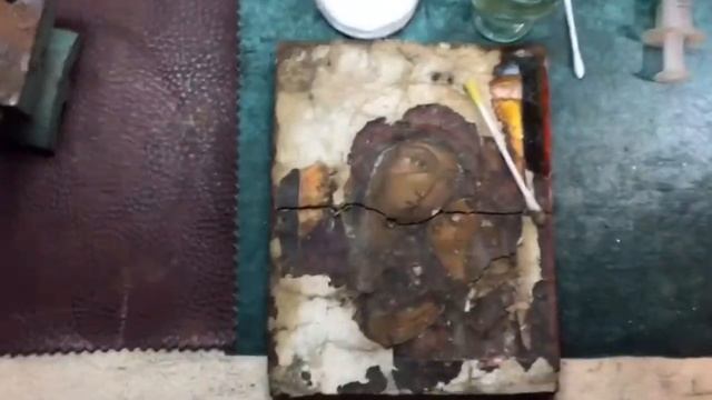 Корсунская Божья матерь. Настоящее чудо при реставрации смотреть онлайн