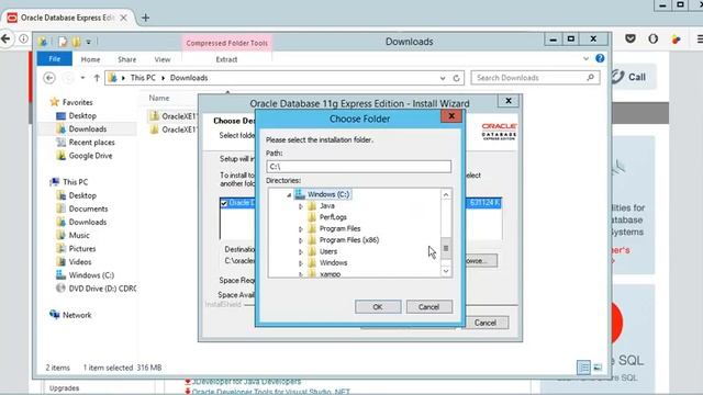 Instalação Oracle Database XE 11g смотреть онлайн