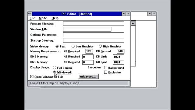 Обзор Windows 3.1 for Workgroups смотреть онлайн