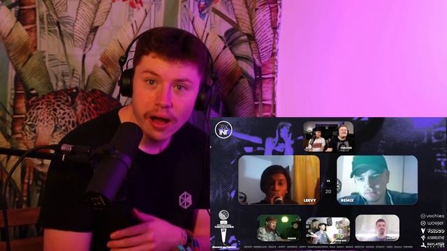 Reacting to REMIX vs LEEVY! смотреть онлайн
