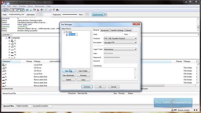 Using Filezilla with sFTP смотреть онлайн