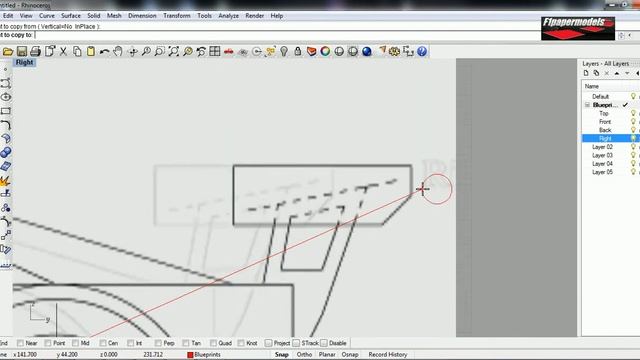 Paper Models Creation in Rhinoceros 4 in Russian - Lesson 06 (part 3/11) смотреть онлайн