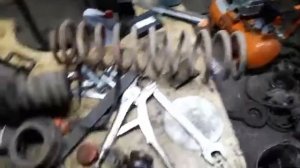 замена задних стоек датсун, калина, гранта.