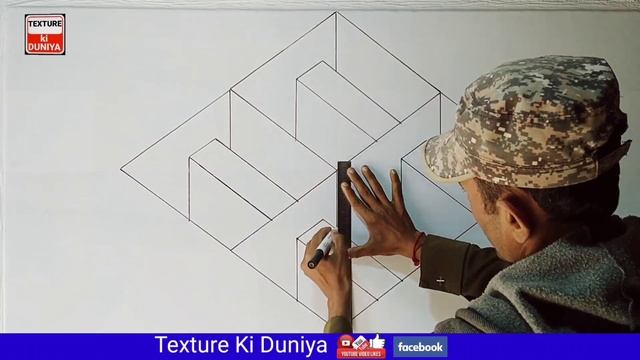 Bedroom wall colour design | how to make all wall design | 3d wall painting design | lasted 3d wal смотреть онлайн
