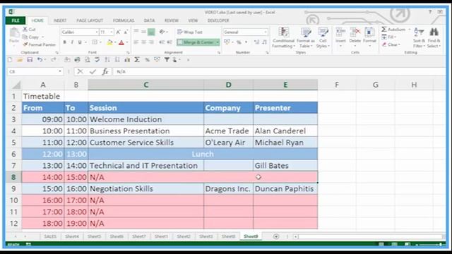 How To Merge Cells In Excel смотреть онлайн