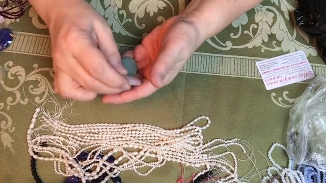 Покупки в ТЦ "Севастополь". Рондели, кабошоны, жемчуг и др. смотреть онлайн