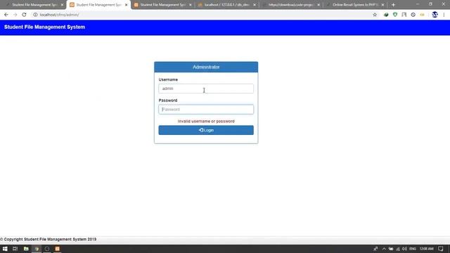 STUDENT FILE MANAGEMENT SYSTEM IN PHP | Source Code & Projects смотреть онлайн