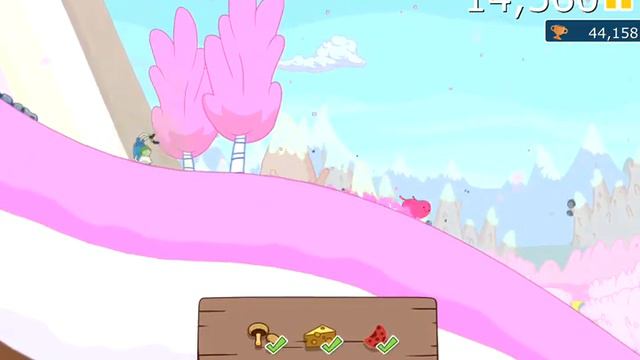 Ski Safari: Adventure Time mooore ios iphone gameplay смотреть онлайн