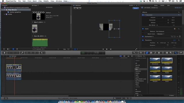 A Fix for Vertical Video with Final Cut Pro X смотреть онлайн