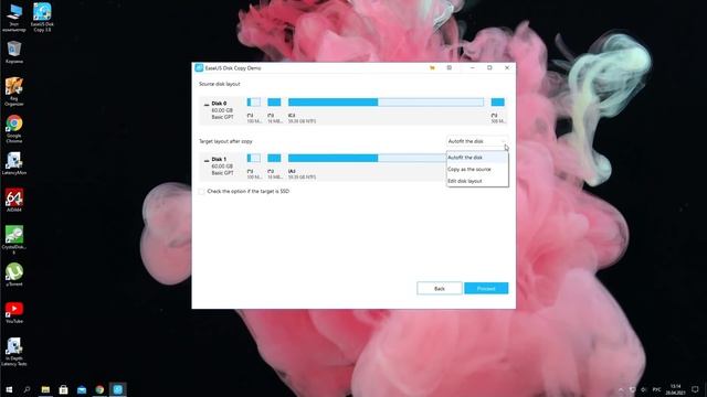 Как перенести(клонировать) Windows с одного диска на другой с помощью EaseUS Disk Copy? смотреть онлайн