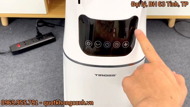 Quạt không cánh Tiross F10 - Hướng dẫn sử dụng chi tiết смотреть онлайн