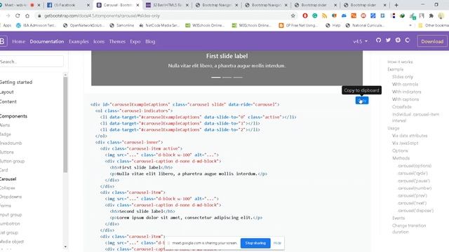 Day 20 homework bootstrap slider part1 смотреть онлайн