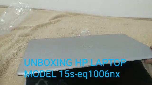 HP 15s-eq1006 Laptop unboxing смотреть онлайн