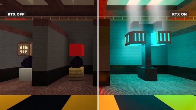 Minecraft With Ray Tracing Enabled: On Vs Off Comparison смотреть онлайн