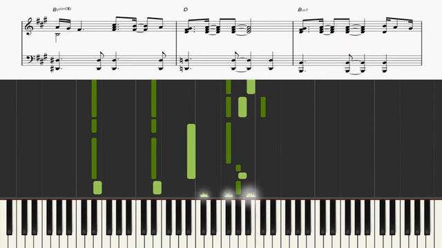 【Piano】Dancing Queenダンシング・クイーン（ABBAアバ） смотреть онлайн