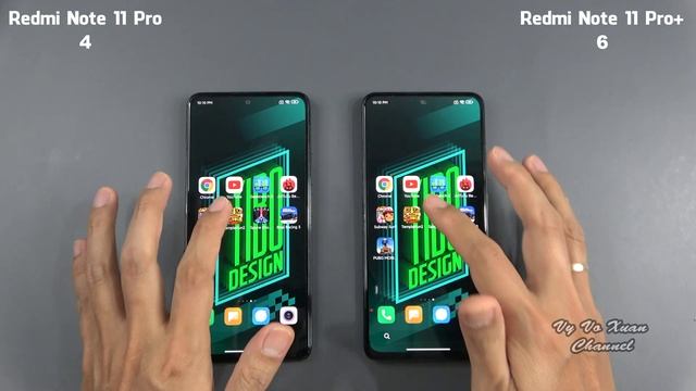 Xiaomi Redmi Note 11 Pro vs Redmi Note 11 Pro+ | SpeedTest and Camera comparison смотреть онлайн