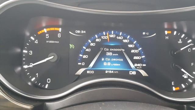 03. Средний расход топлива в городе на дизельном HAVAL H9. Маленький тест на 22 км. смотреть онлайн