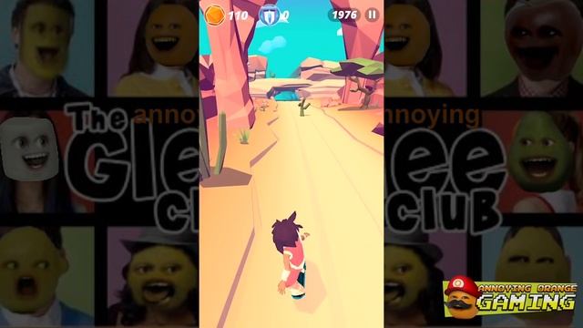 Annoying Orange Plays - Infinite Skater! смотреть онлайн