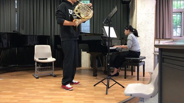 Gliere Horn concerto 2nd movement смотреть онлайн