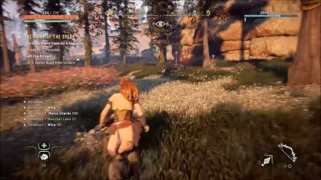 Horizon Zero Dawn - Odd Grata - Nora Lookout Outfit - LP pt.2 смотреть онлайн