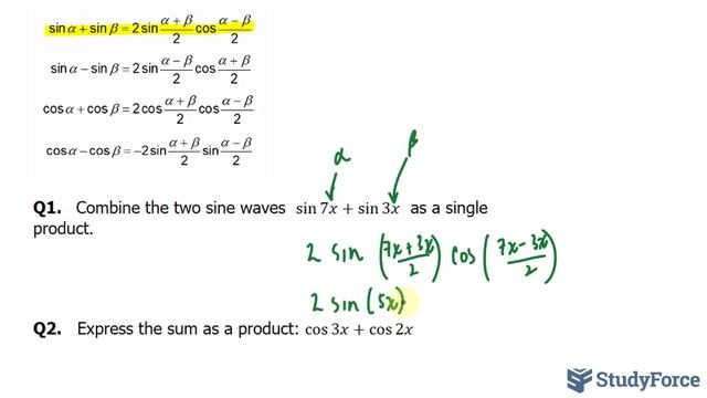 Understanding the Sum-to-Product Formulas (Trigonometry) смотреть онлайн