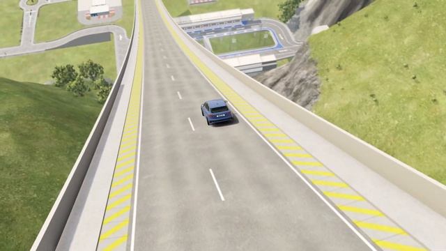 Cars vs Mega Ramp! BeamNG Drive Realistic Cars Crashes #45 смотреть онлайн