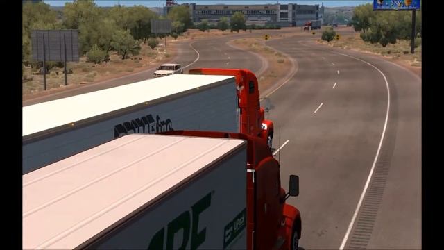 American Truck Simulator | My ATS Custom Skin [Prime Inc Freightliner FLD Skin] смотреть онлайн