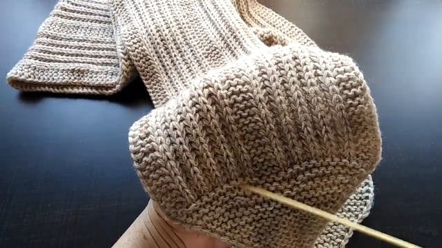 МУЖСКОЙ ШАРФ СПИЦАМИ/МОИ НОСОЧКИ смотреть онлайн