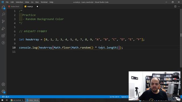 [Arabic] HTML, CSS, JavaScript Tutorials - Random Background Color смотреть онлайн
