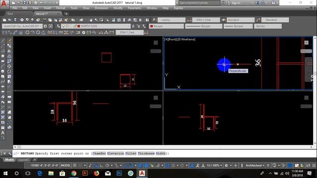 AutoCAD 2018 Tutorial For Beginners - 5 | AutoCAD with Naima смотреть онлайн