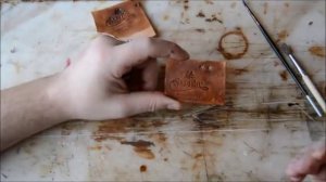 Уроки покраски кожи. Сравнение действия водной и спиртовой морилки. Школа Обувной Косметологии