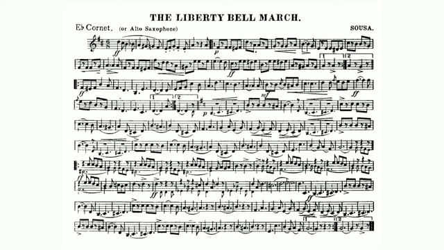 The Liberty Bell March by John Philip Sousa - E-flat Cornet смотреть онлайн