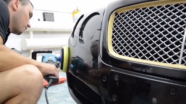 Полировка Bentley Continental смотреть онлайн