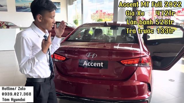 Hyundai Accent 2022 | Giá lăn bánh Hyundai Accent số sàn bản đủ 2022 - Accent MT Full 2022. смотреть онлайн