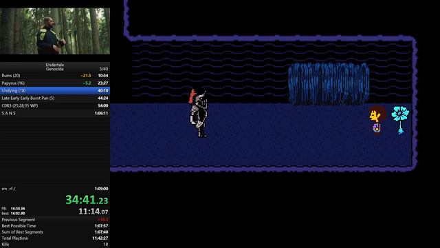 Undertale - Genocide Speedrun in 1:08:52 смотреть онлайн