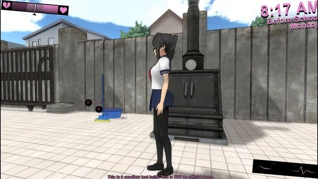 Yandere Simulator. Семпай, когда же ты меня заметишь?! смотреть онлайн