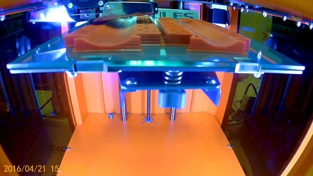 Обзор печати на 3D принтере Hercules (TimeLapse)