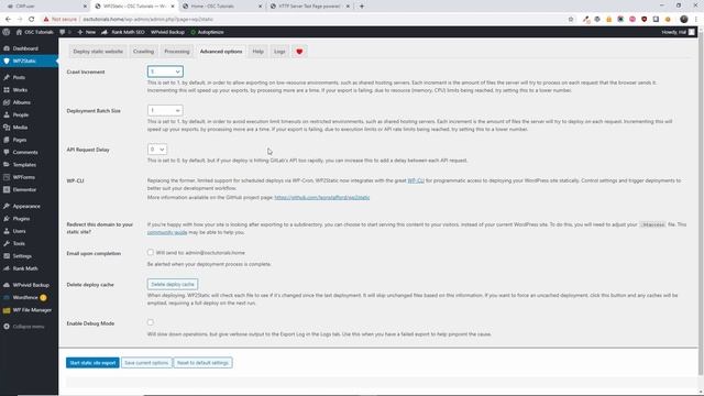 How to create a Static version of your Wordpress Website (DEPRECATED) PLEASE USE wp2static смотреть онлайн
