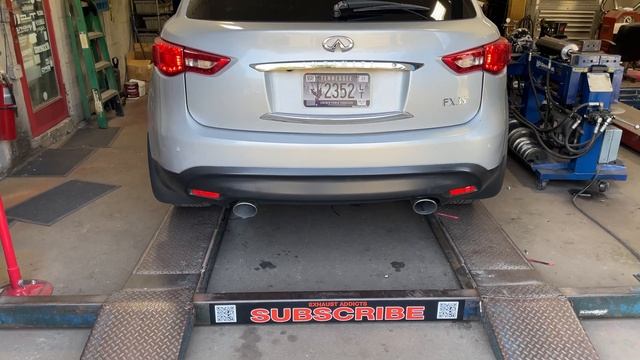 2011 Infiniti FX35 3.5L V6 w/ MUFFLER DELETE! смотреть онлайн