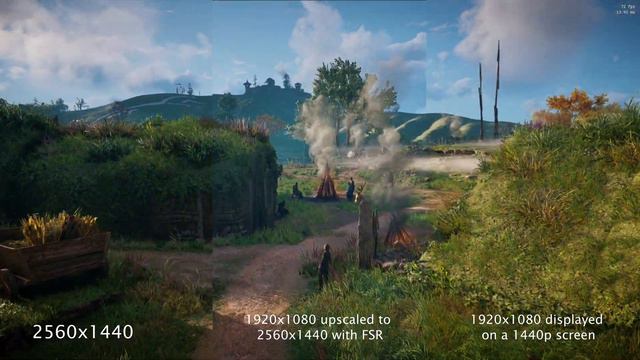 AMD Fidelity FX Super Resolution (FSR) on Any Game. Link to guide is in the Description. смотреть онлайн